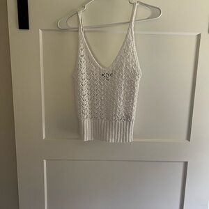 Crocheted tank